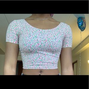 Floral Crop Top